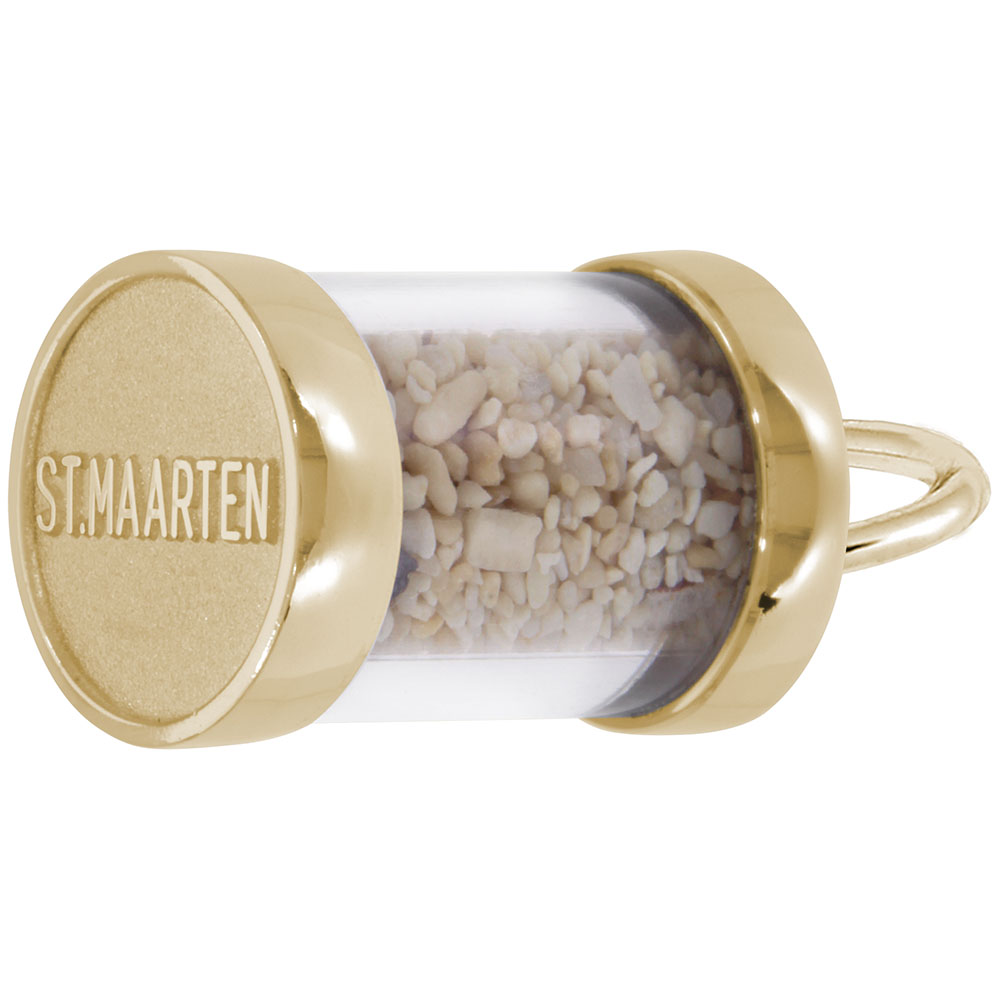 St. Maarten Sand Capsule Charm - Image 1