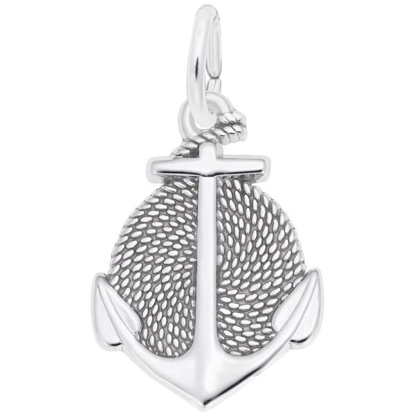 Rope Circle Anchor Charm