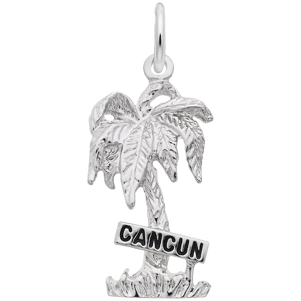 Cancun Palm Tree Charm - Image 1