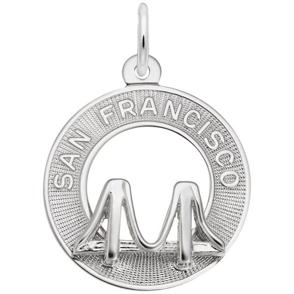 San Francisco Bridge Ring Charm