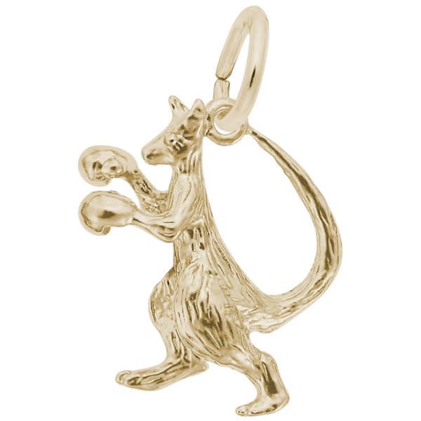 Boxing Kangaroo Charm