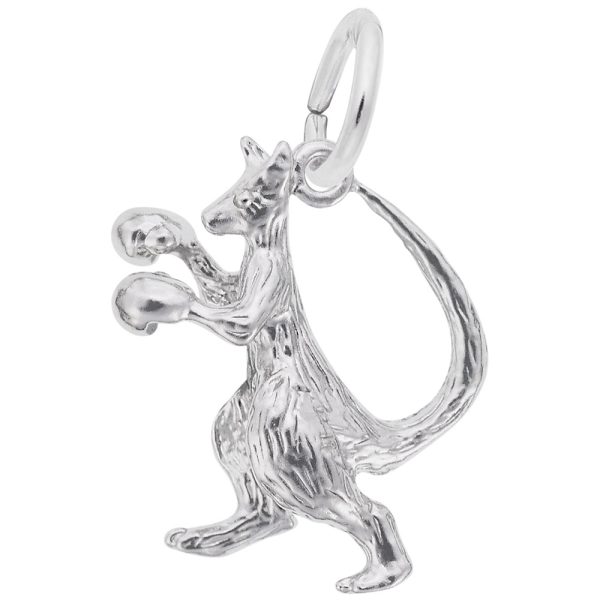 Boxing Kangaroo Charm