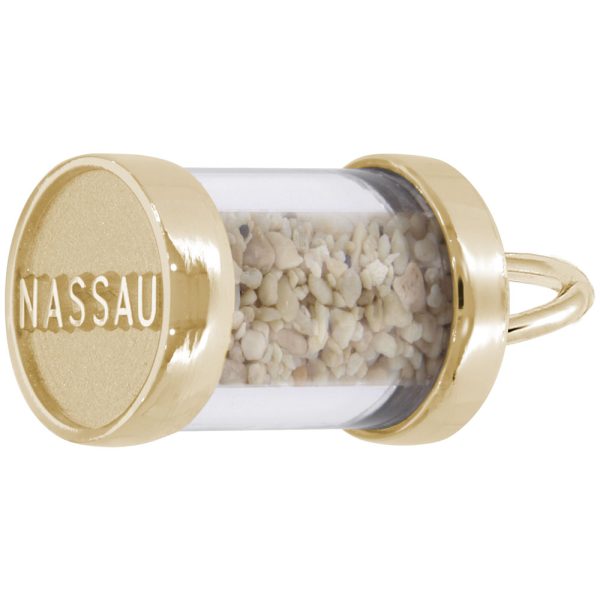 Nassau Sand Capsule Charm