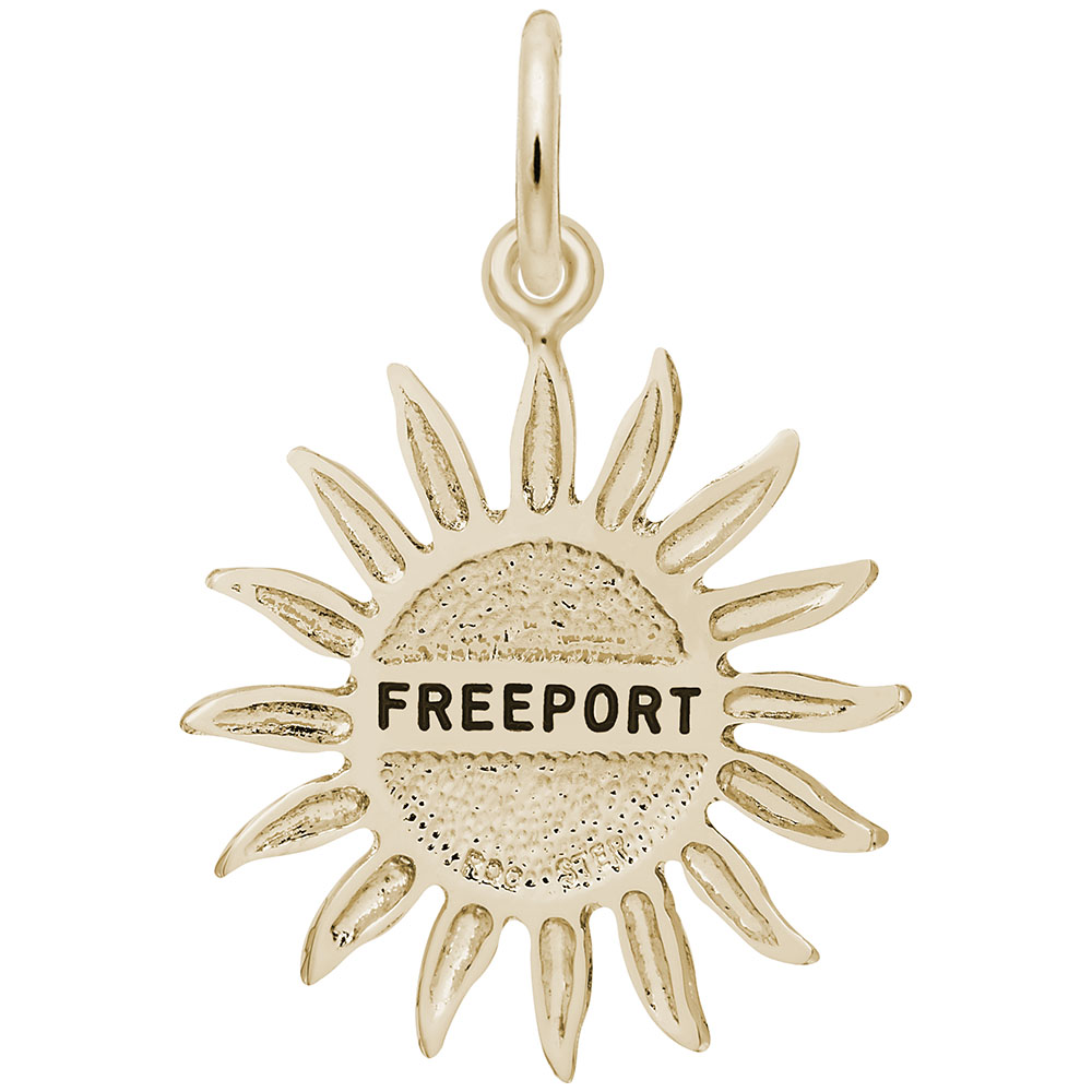 Freeport Sun Large Charm - Image 1