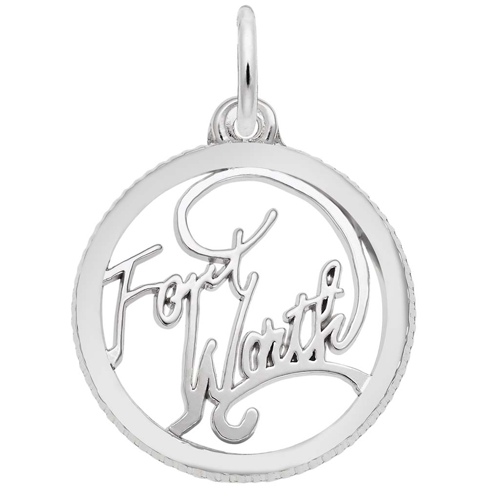 Fort Worth Disc Charm