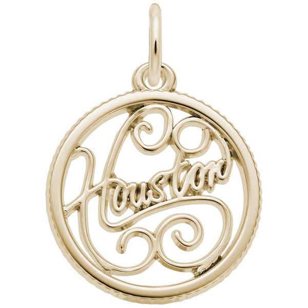 Houston Disc Charm