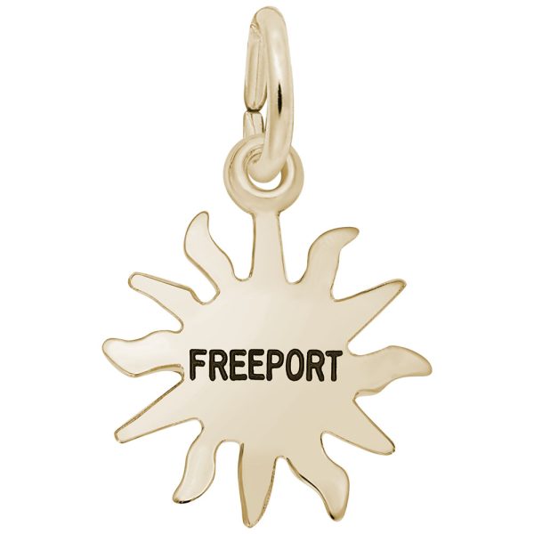 Freeport Sun Small Charm