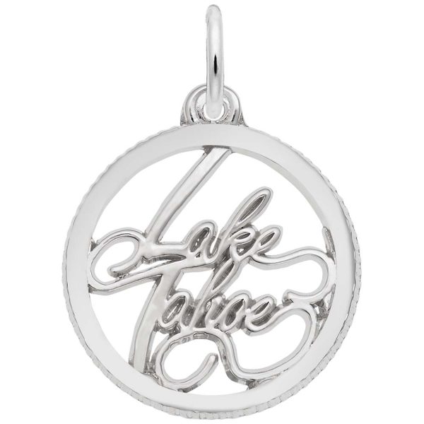 Lake Tahoe Disc Charm