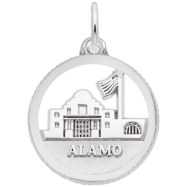 The Alamo Disc Charm