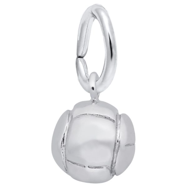 Volleyball Accent Charm