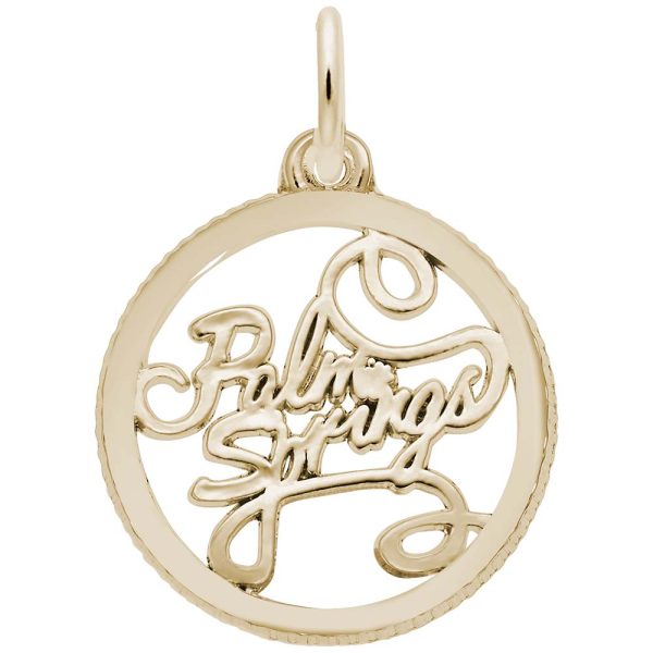 Palm Springs Disc Charm