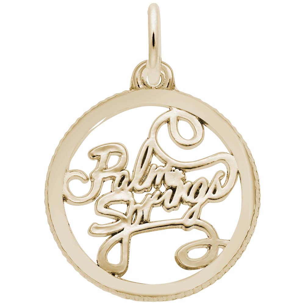 Palm Springs Disc Charm - Image 1