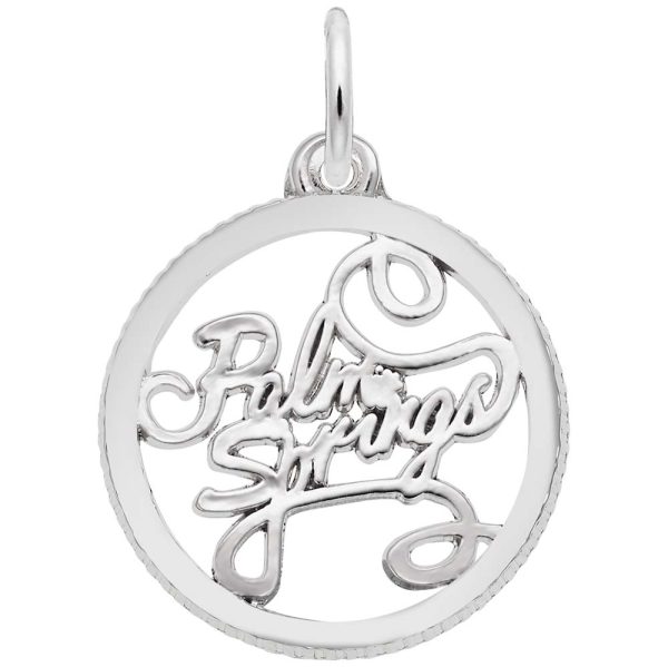 Palm Springs Disc Charm