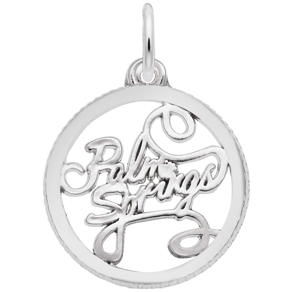 Palm Springs Disc Charm