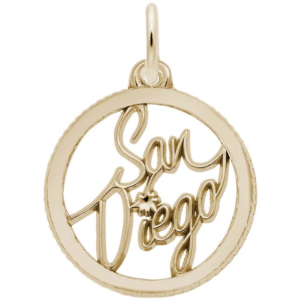San Diego Disc Charm