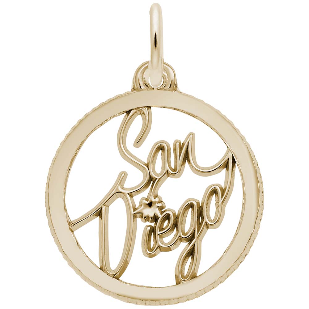 San Diego Disc Charm