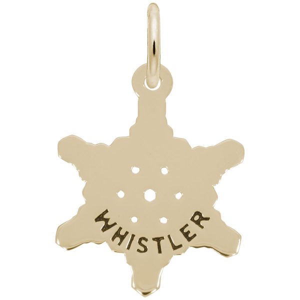 Whistler Snowflake Charm