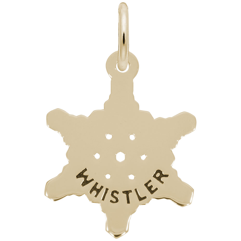 Whistler Snowflake Charm