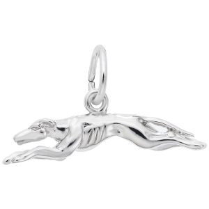 Greyhound Dog Charm