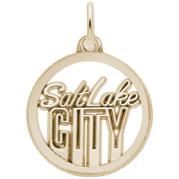 Salt Lake City Disc Charm