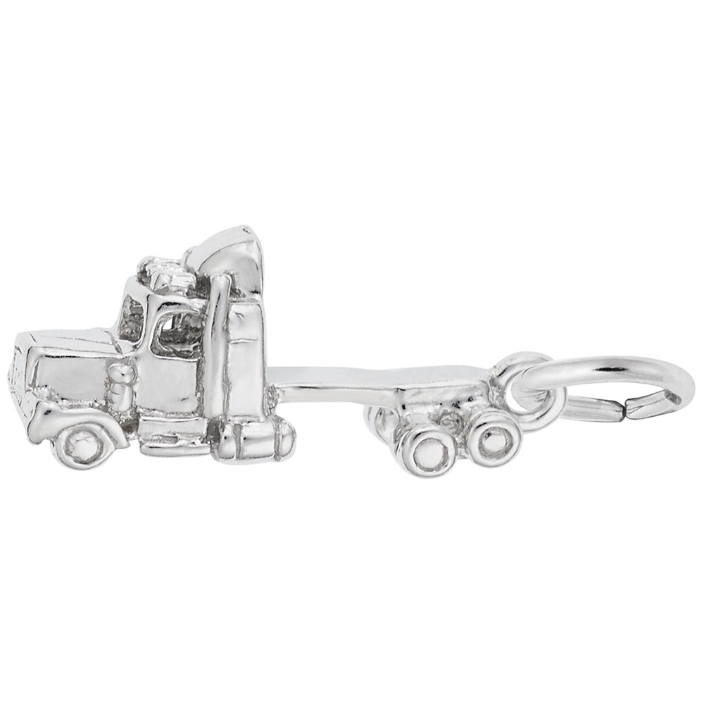 Semi Truck Charm