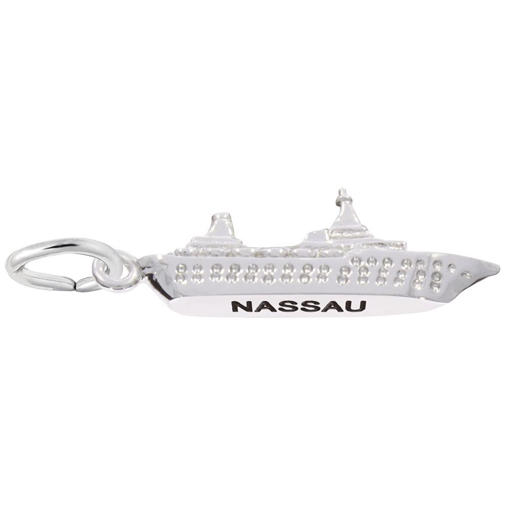 Nassau Cruise Ship Charm