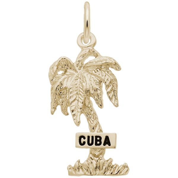 Cuba Palm Tree Charm