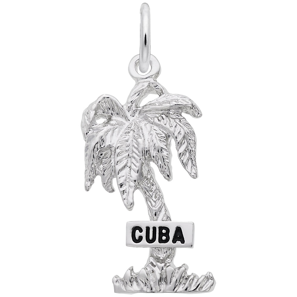 Cuba Palm Tree Charm