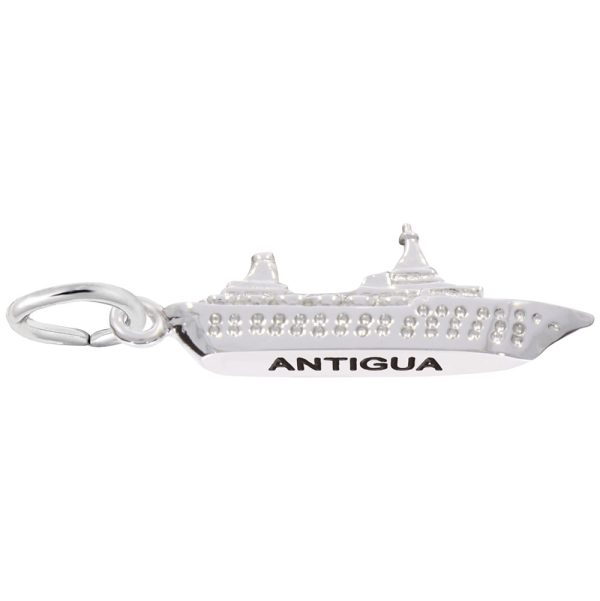 Island Cruise Ship Charm