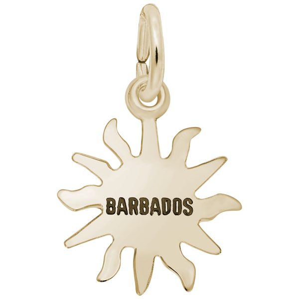 Barbados Sun Small Charm