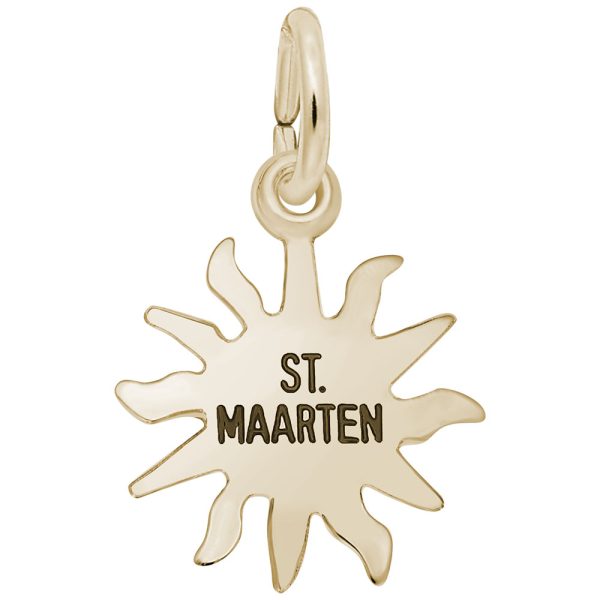 St. Maarten Sun Small Charm