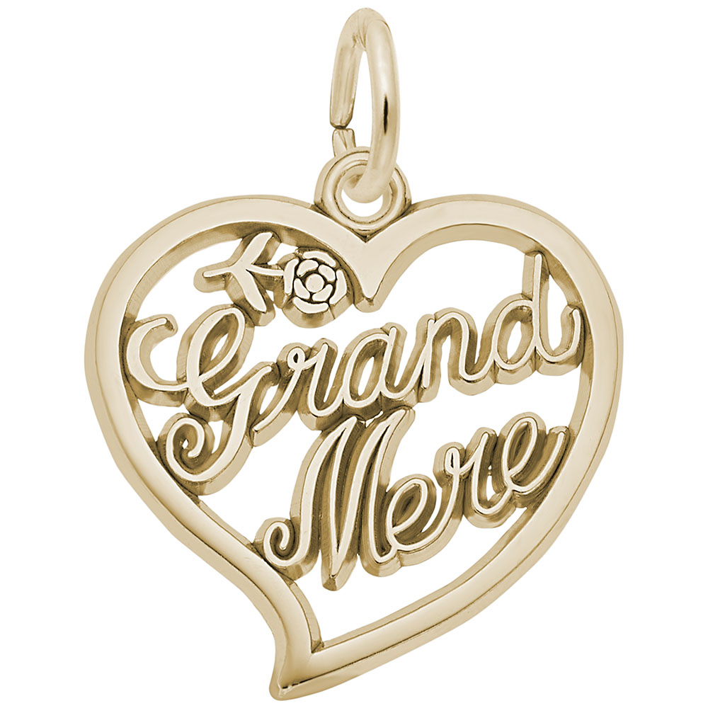 Grand Mere Open Heart Charm - Image 1