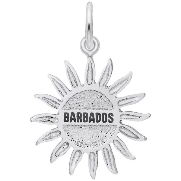 Barbados Sun Large Charm