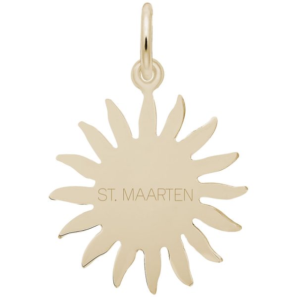 St. Maarten Sun Large Charm