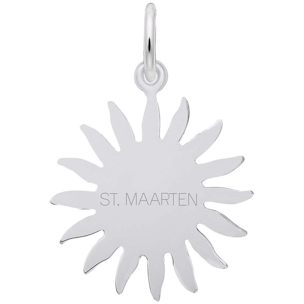 St. Maarten Sun Large Charm