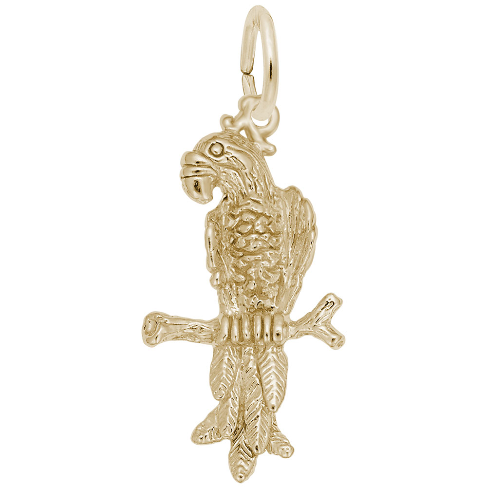 Macaw Parrot Charm - Image 1