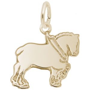 Flat Clydesdale Charm