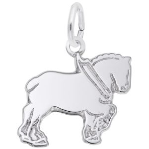 Flat Clydesdale Charm