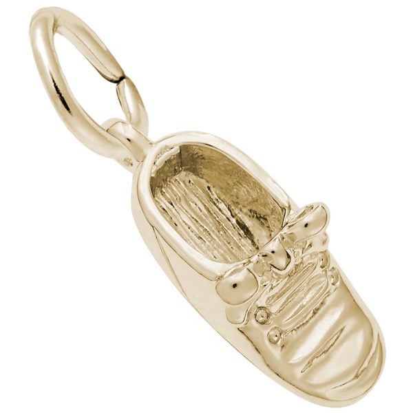 Baby Shoe with Bow Charm