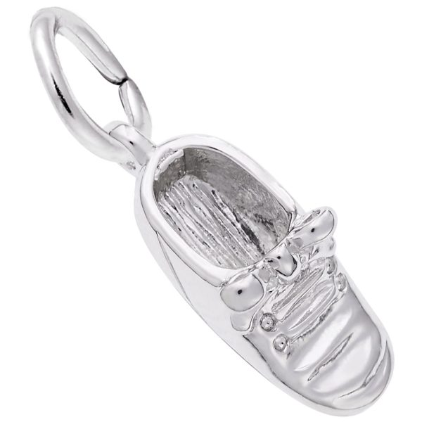 Baby Shoe with Bow Charm