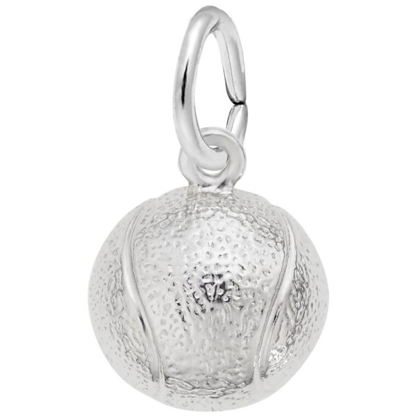 Tennis Ball Half Charm