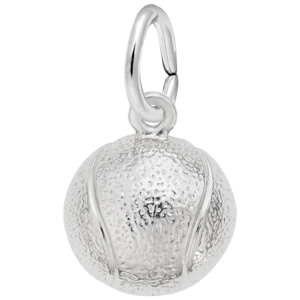 Tennis Ball Half Charm
