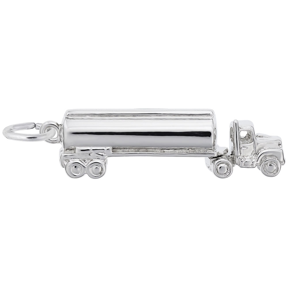 Oil Tanker Truck Charm