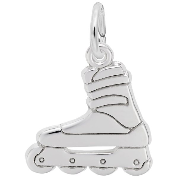 Flat Roller Blade Charm