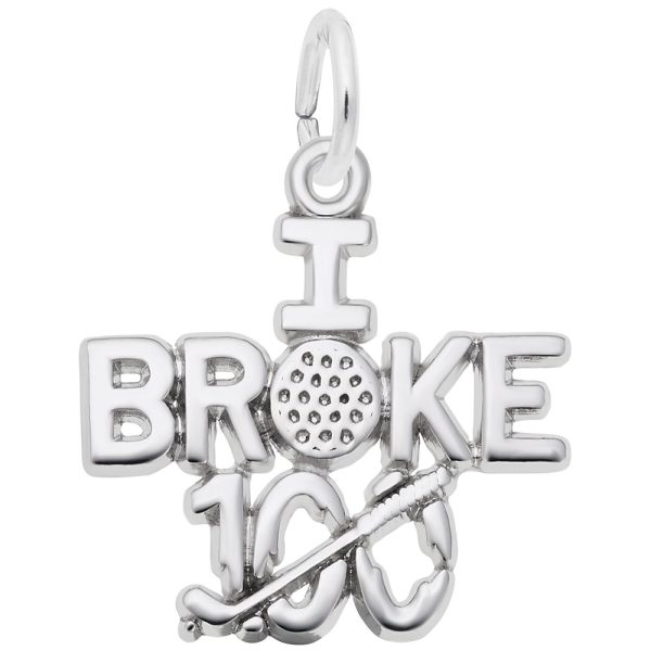 I Broke One Hundred Charm