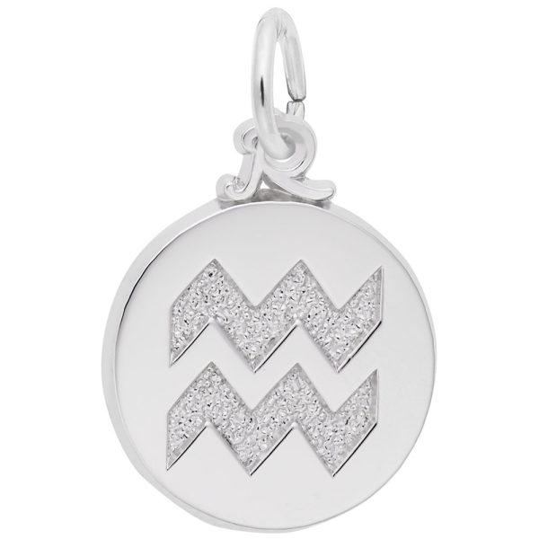 Aquarius Symbol of the Sky Charm