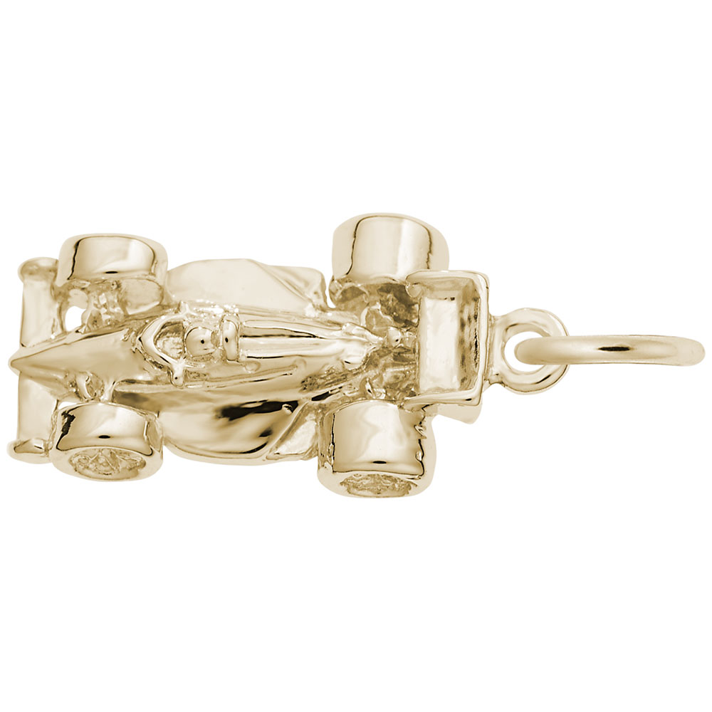 Small Open Wheel Race Car Charm - Image 1