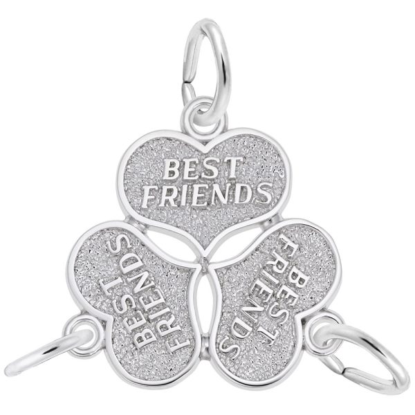 Three Best Friends Charm