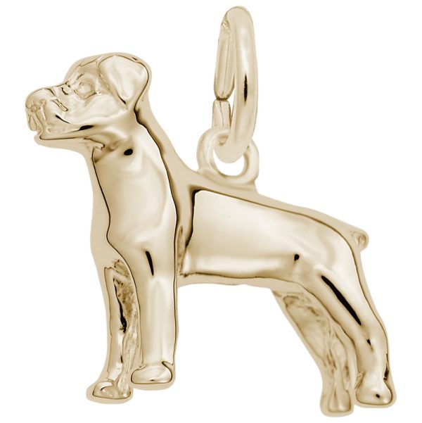 Rottweiler Dog Charm