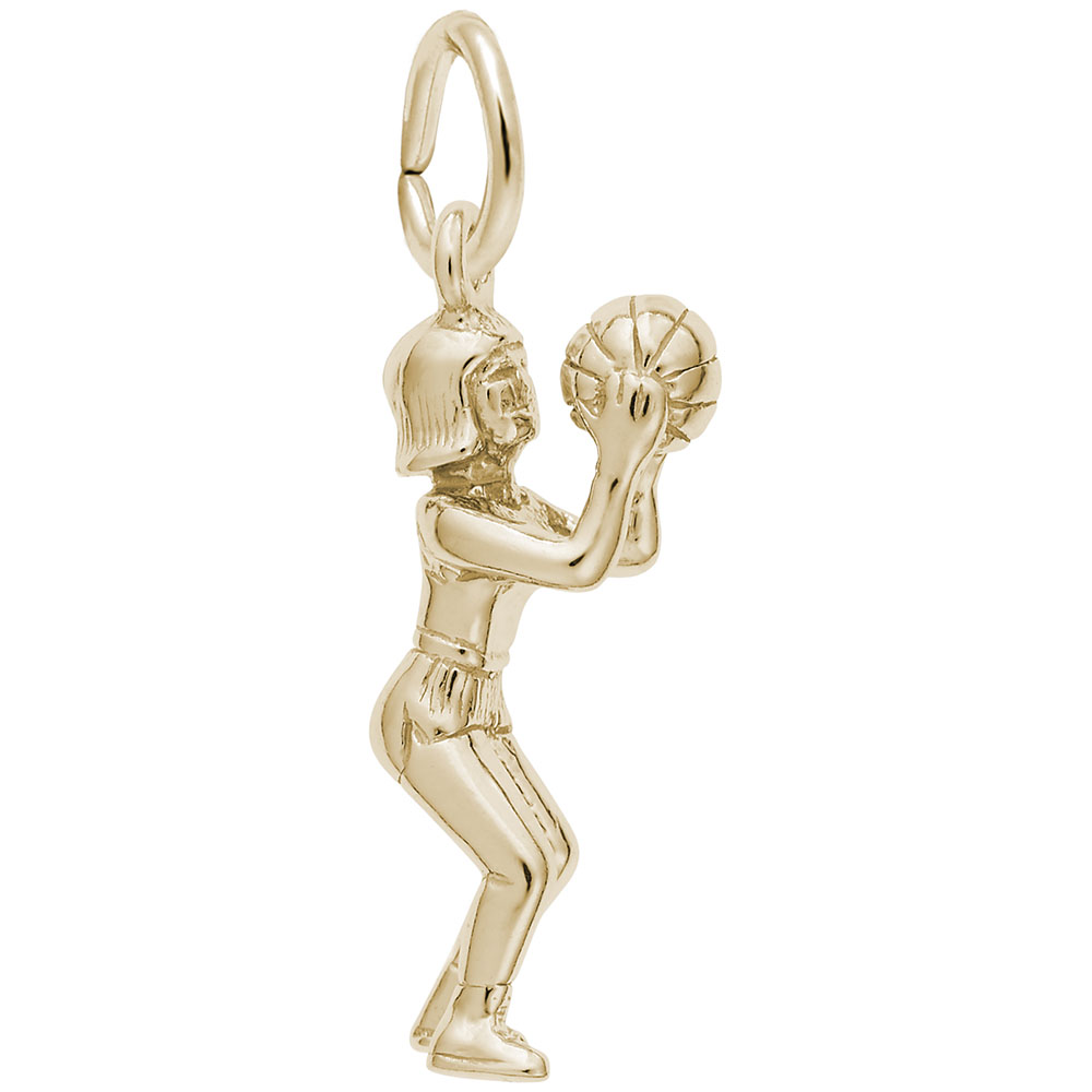 Shootin' Hoops Charm - Image 1